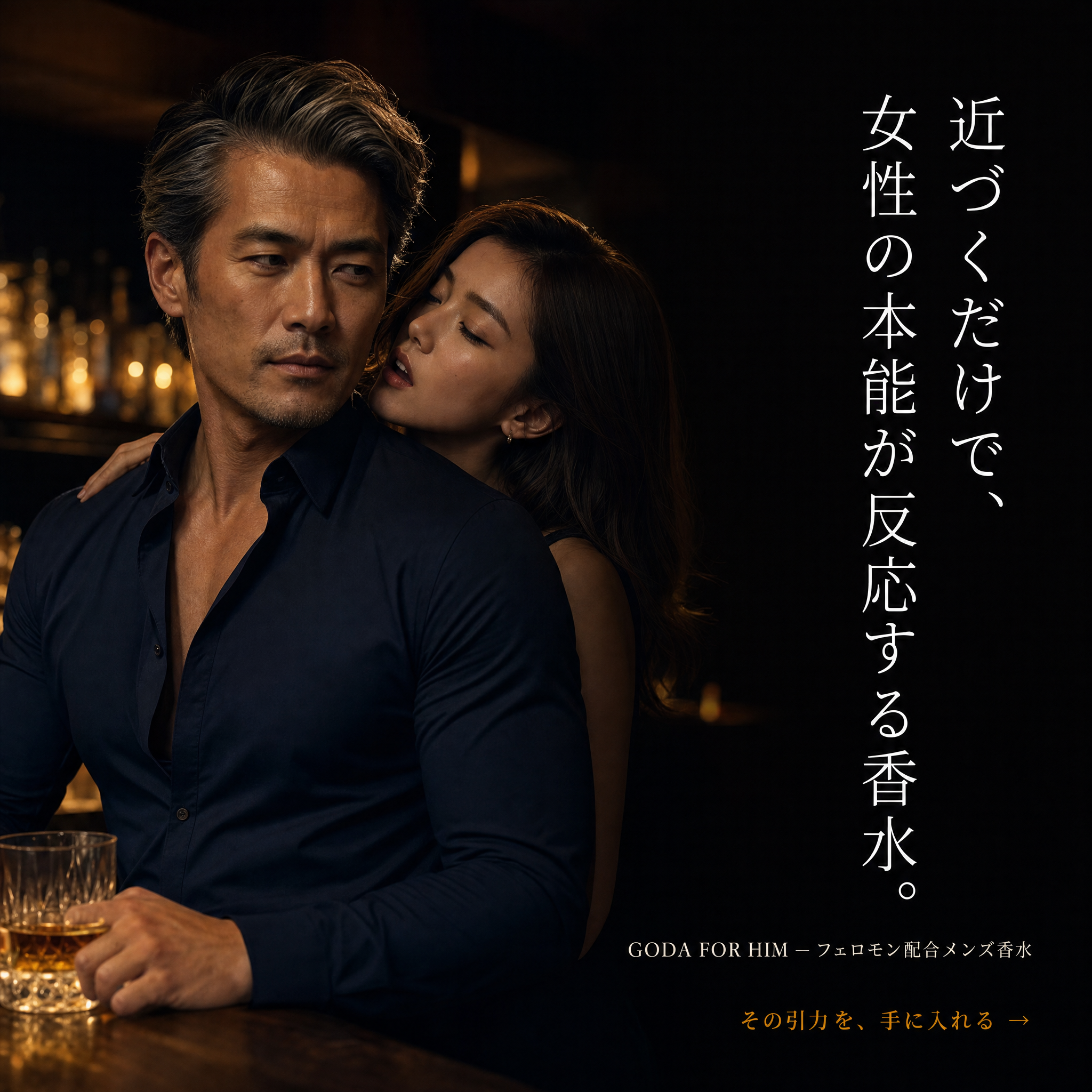 Japanese fragrance performance creative